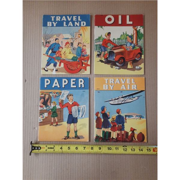 Whitman’s Children’s books, 1940, Travel, Oil, Paper