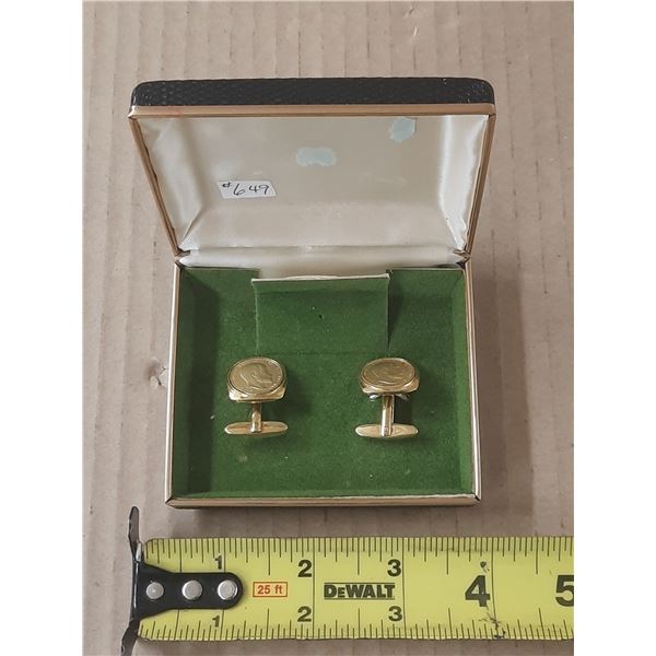 King George IV Cufflink set