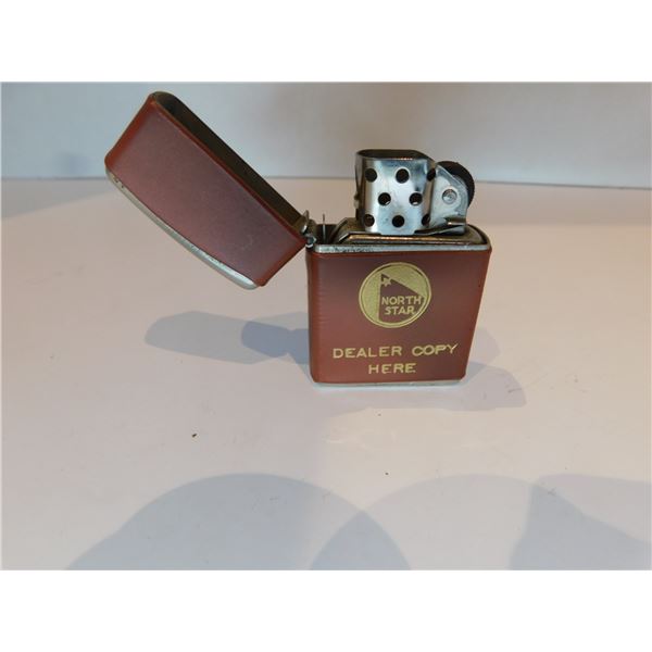 SCARCE NORTH STAR OIL ADVERTISING SALESMAN SAMPLE LIGHTER
