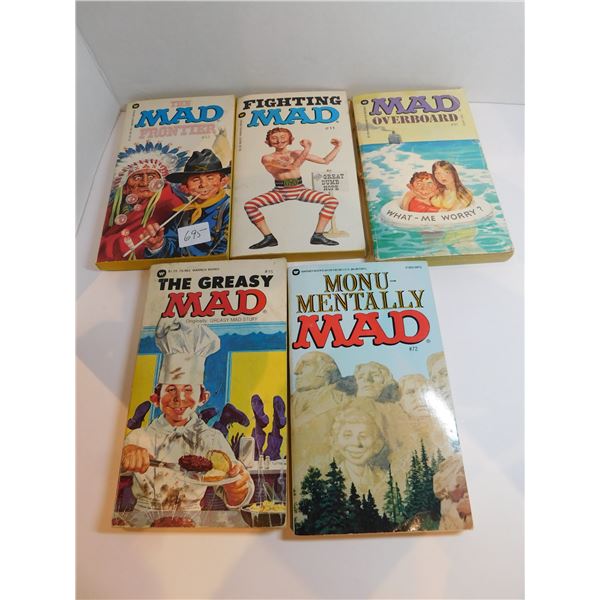 5-VINTAGE MAD COMIC DIGESTS