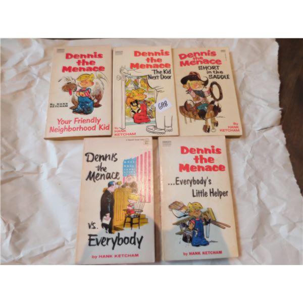 5-DENNIS THE MENACE COMIC DIGESTS