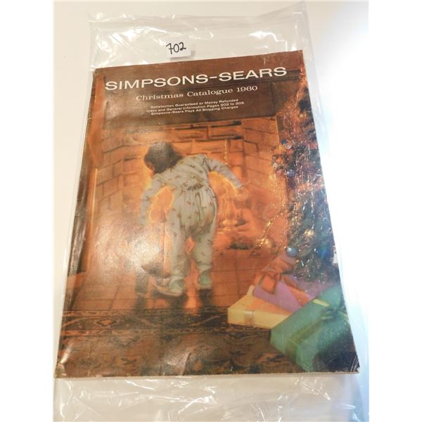 1960 SIMPSON SEARS CHRISTMAS CATALOGUE