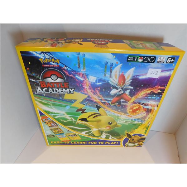 POKEMON TRADING CARD GAME, BATTLE ACADEMY, AS SHOWN
