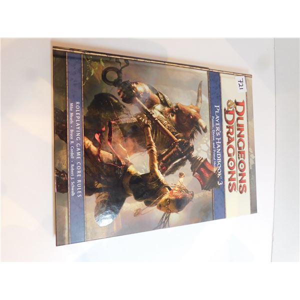 DUNGEONS AND DRAGONS PLAYERS HANDBOOK #3