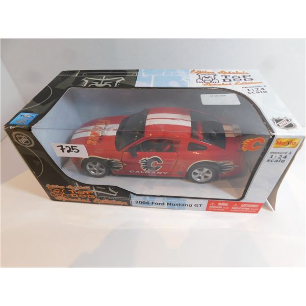 1:24 CALGARY FLAMES 2006 FORD MUSTANG GT NIB