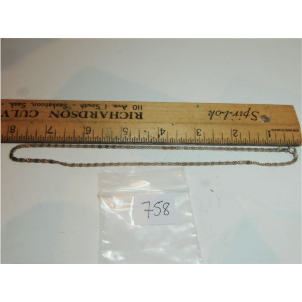 STERLING SILVER CHAIN 5.4G