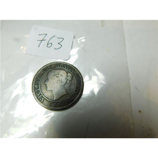 1859 EVEN 9 LARGE CENT