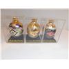 Image 1 : 3-HANDCRAFTED GLASS CHRISMAS ORNAMENTS