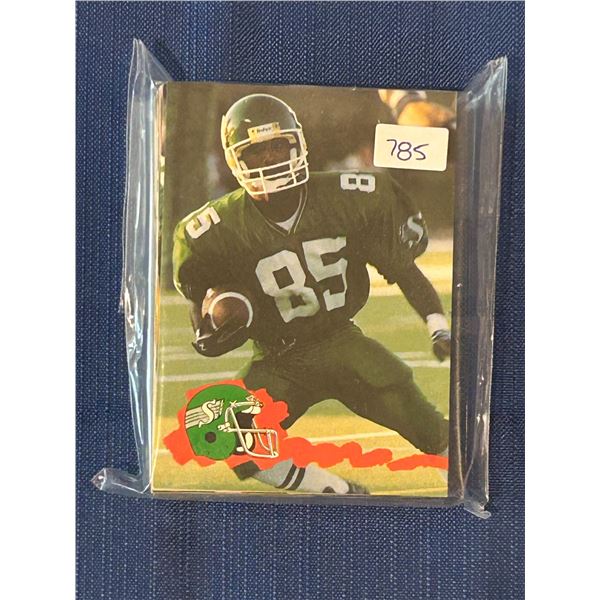 1991 JOCO Saskatchewan Roughriders Team Set