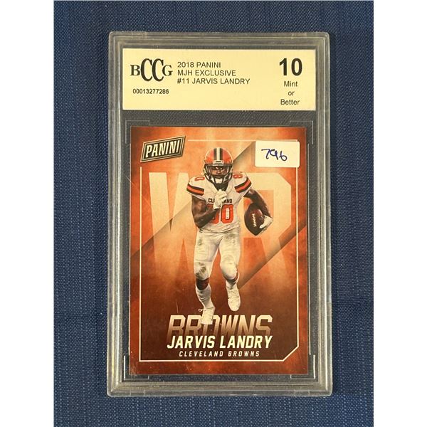 Jarvis Landry - Panini Football Card - Graded Mint or Better