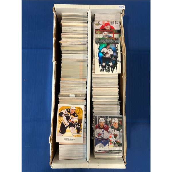 Box of Assorted Hockey Cards