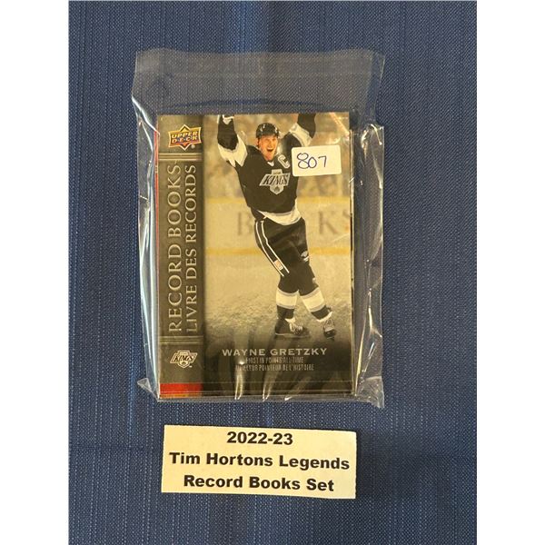 2022-23 Tim Hortons Legends Record Books Set