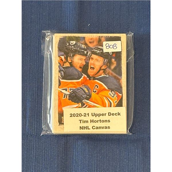 2020-21 Upper Deck Tim Hortons NHL Canvas Set