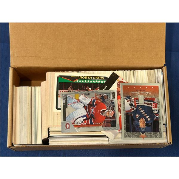 Box of Assorted Hockey Cards
