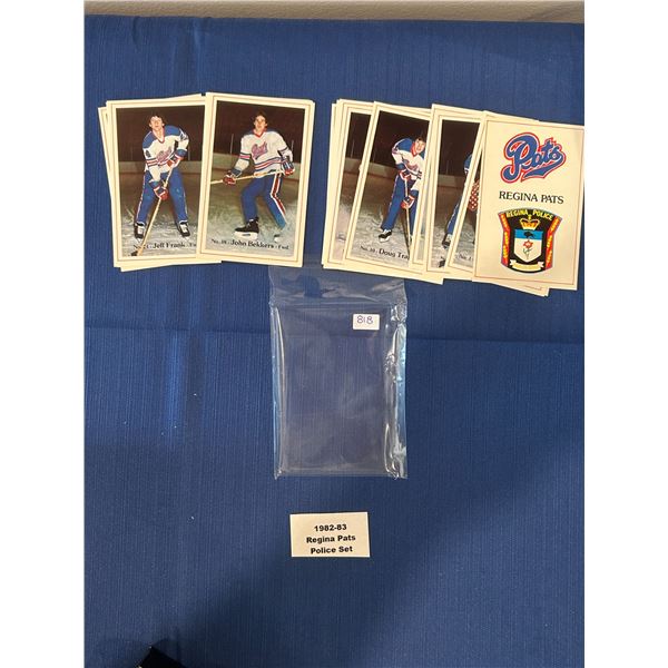 1982-83 Regina Pats Police Set