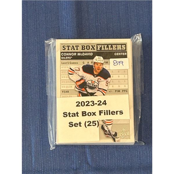 2023-24 Tim Hortons Stat Box Fillers - Insert Set
