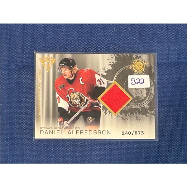 Daniel Alfredsson - Jersey Card