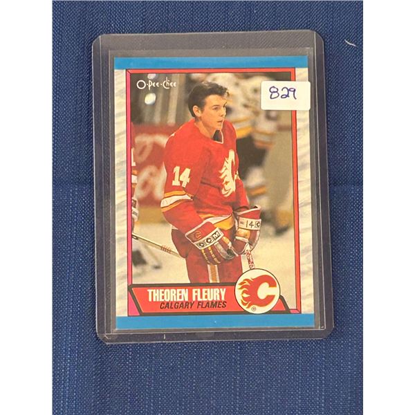 Theo Fleury - Rookie Card