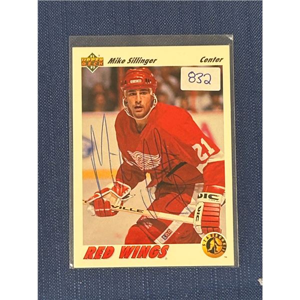 Mike Sillinger - Autograohed Rookie Card