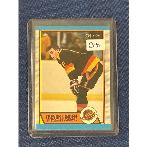 Trevor Linden Rookie Card