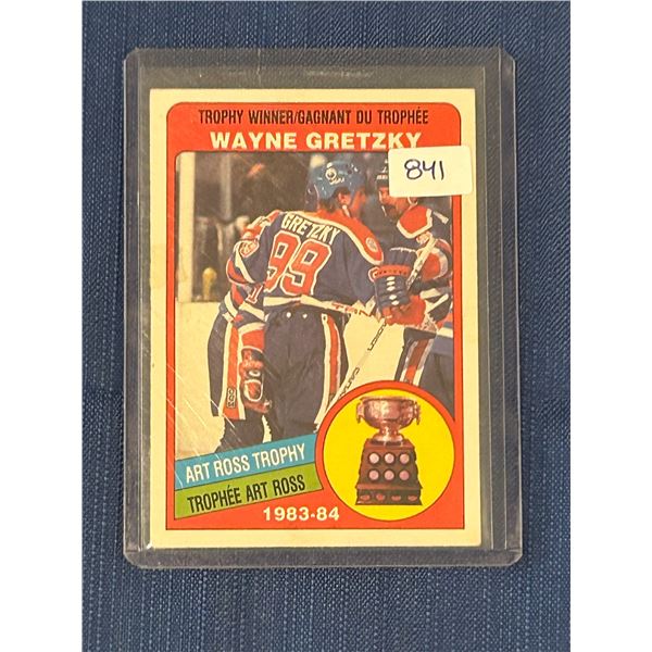 Wayne Gretzky - 1983-84 - Art Ross Trophy Winner