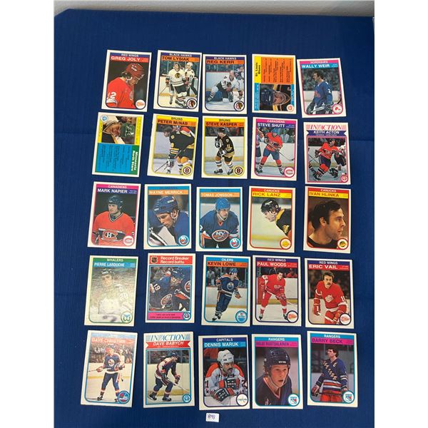 1982-83 - OPC Hockey Cards (25)