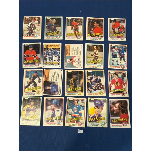 1981-82 - OPC Hockey Cards (20)