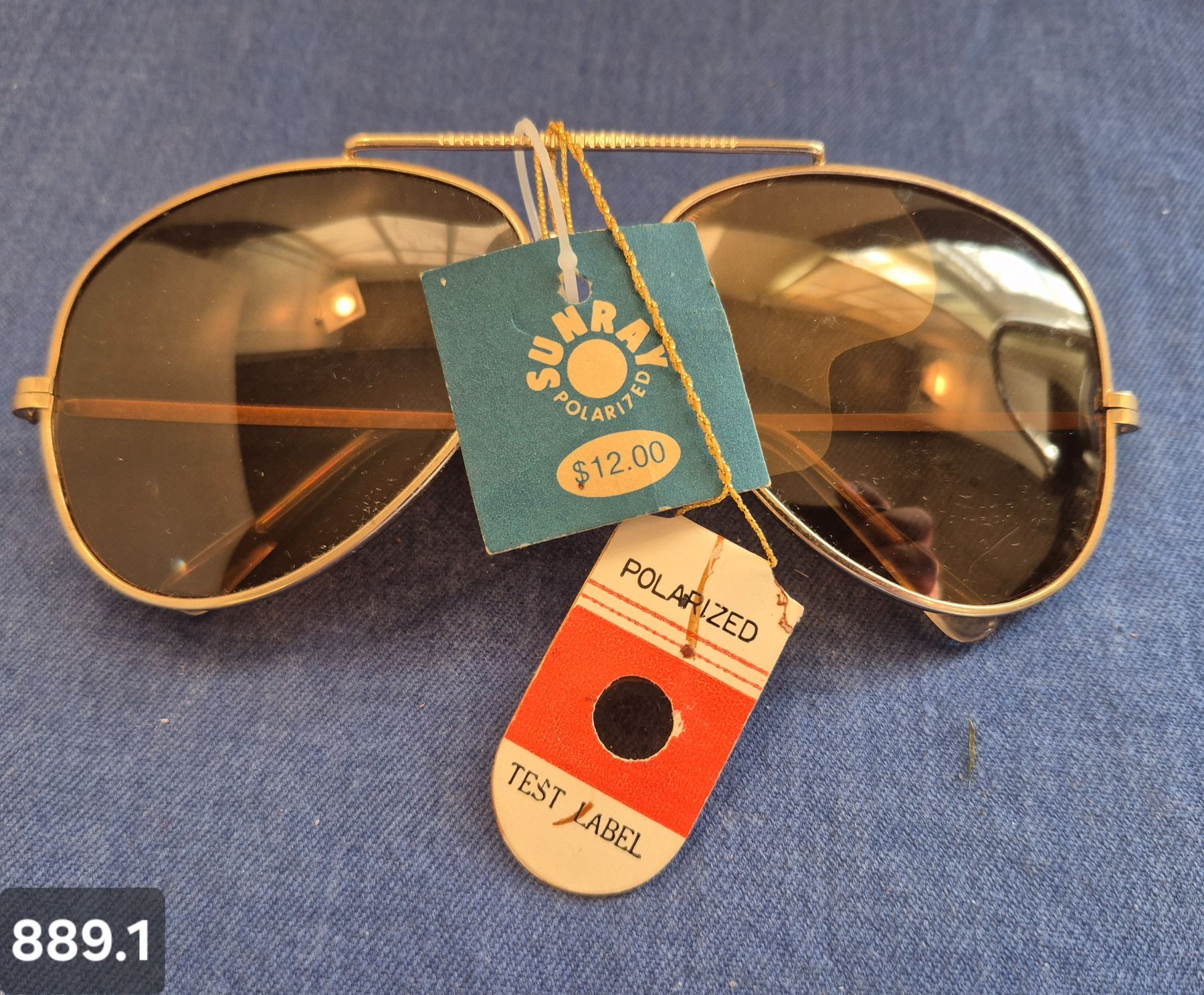 Vintage early 70s Polarized sun glasses w/tags, new old stock - Schmalz ...