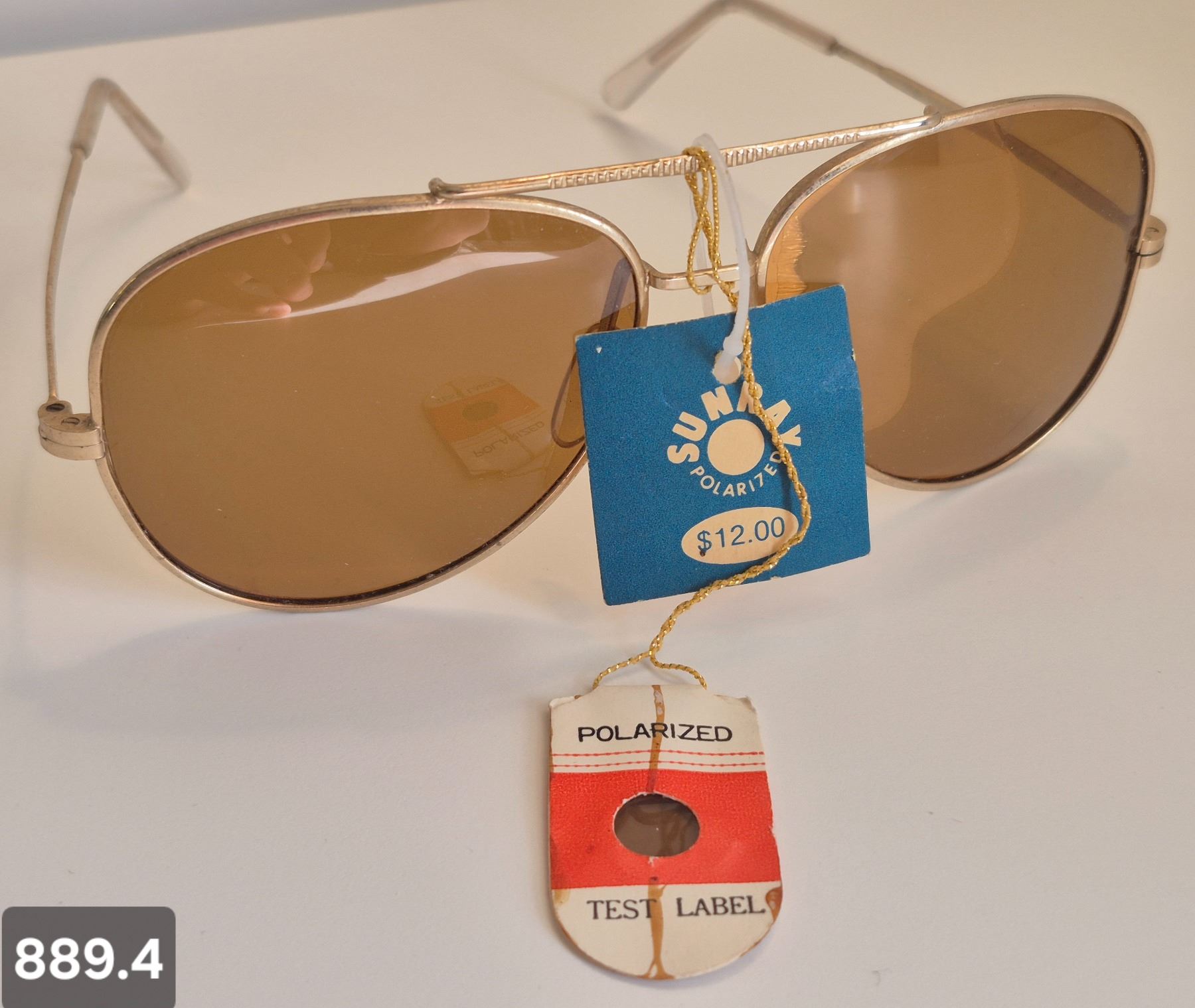 Vintage early 70s Polarized sun glasses w/tags, new old stock - Schmalz ...