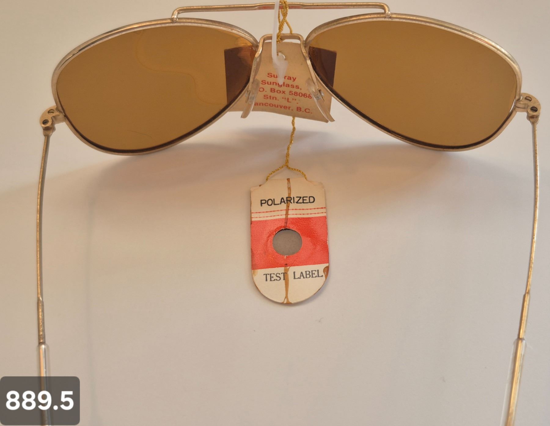Vintage early 70s Polarized sun glasses w/tags, new old stock - Schmalz ...