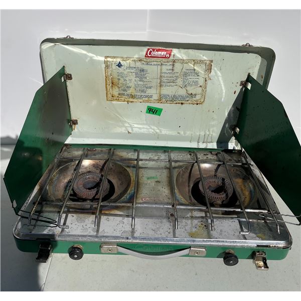 Colman 2-Burner Vintage Propane Camp Stove