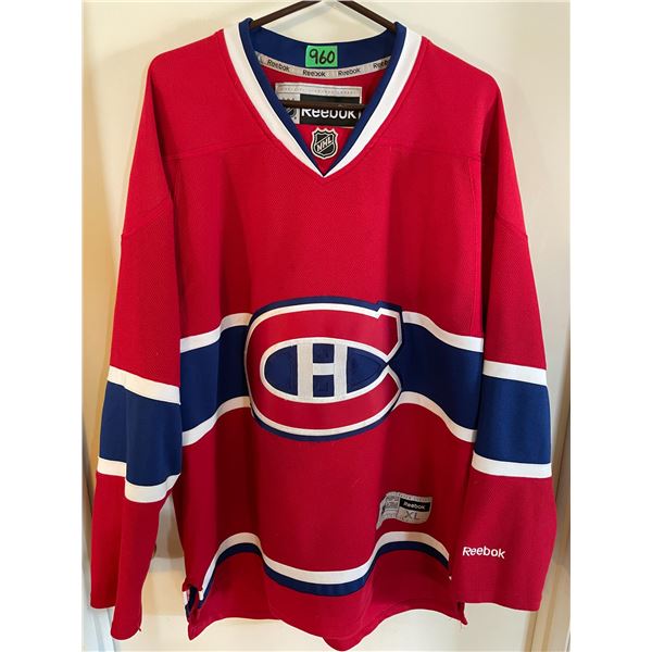 Reebok Montreal Canadiens Hockey Jersey, XL