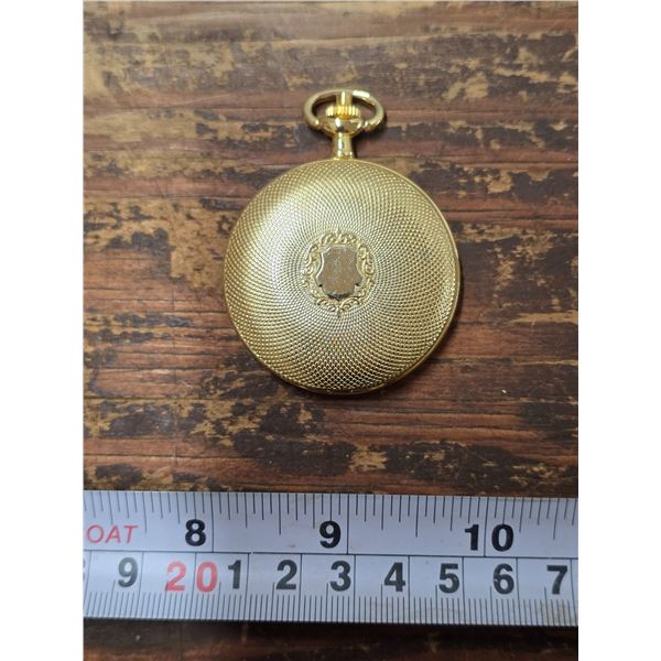 “Waltham” Quartz Pocket Watch – New Battery, Good Working Order