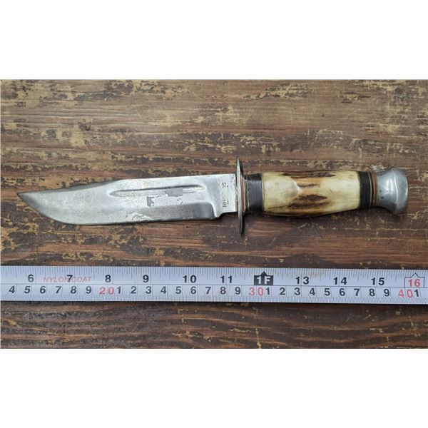 Sheffield England RH36 Bowie Knife w/ 6” Blade