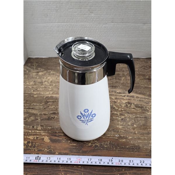 9-cup Corning Ware Coffee Pot.  Pot only, no internal components.