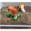 Image 1 : Vintage Fisher Price Pull Toy Cow