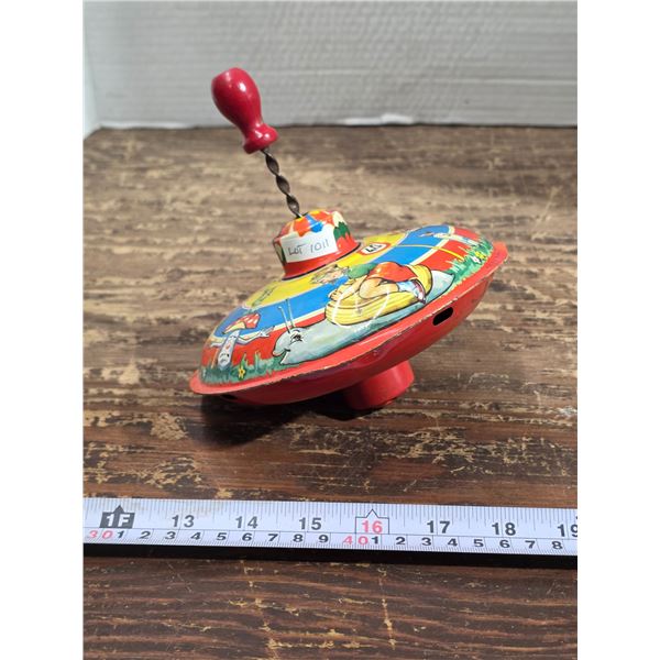 Child’s Spin Top Toy – Made in Western Germany