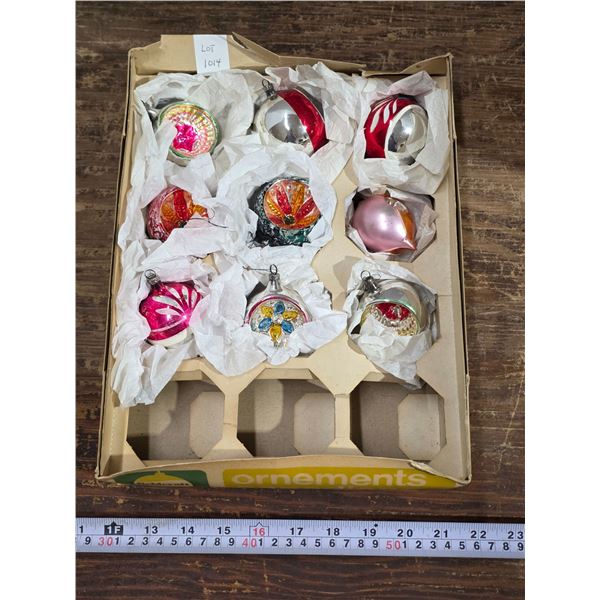 Vintage Christmas Tree Ornaments