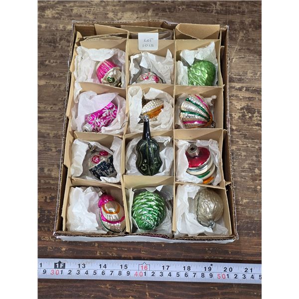 Vintage Christmas Tree Ornaments