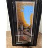 Image 1 : Framed Glen Scrimshaw Print “Golden Trail” – 11 ¼”x 23 ¼[x=#8221