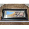 Image 2 : Framed Glen Scrimshaw Print “Golden Trail” – 11 ¼”x 23 ¼[x=#8221