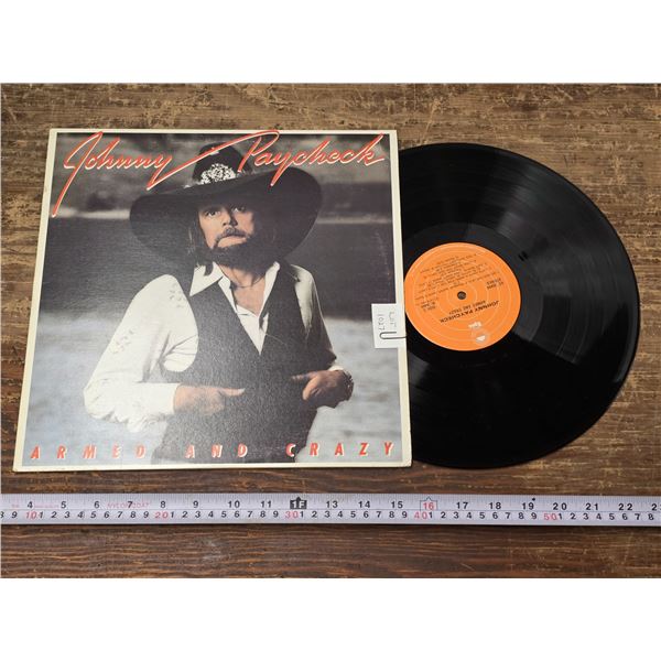 Johnny Paycheck LP Vinyl Record