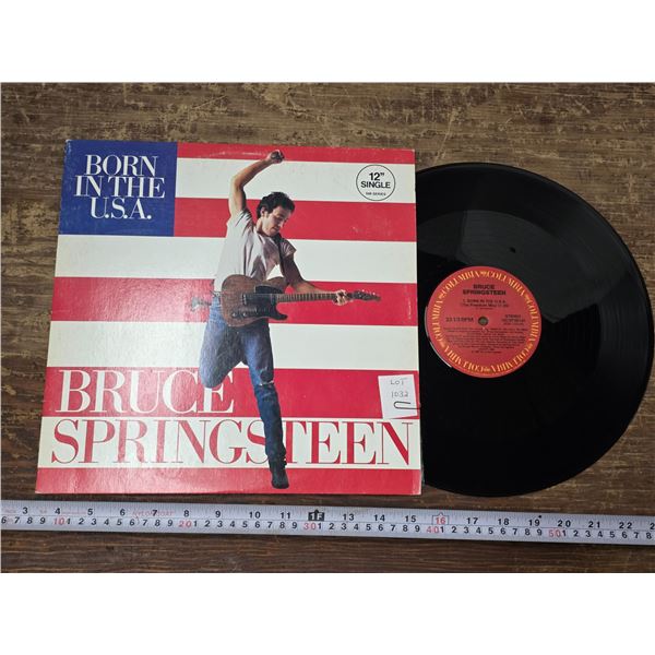 Bruce Springsteen “Born in the USA” LP Vinyl Record