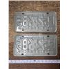 Image 2 : (2) 1973 Sask “Home of the RCMP” Farm Plates – Matching Set