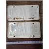 Image 2 : (2) 1967 Centennial Alberta Licence Plates – Matching Set