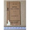 Image 1 : 1941 retail price schedule cataloge