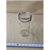 Image 1 : 8" tall snap top jar- stamped victory 1925