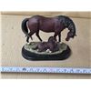 Image 1 : Ceramic horse figure- 9" by 7"