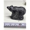 Image 3 : Polar bear soap stone carving- 4" by 3"