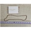 Image 1 : Fifth Avenue Collection Two-Tone Twisted Rope Chain Necklace w/ Original Box